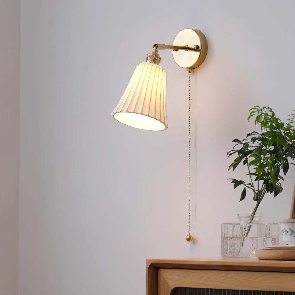 Nominex kinkiet ceramiczny w stylu vintage