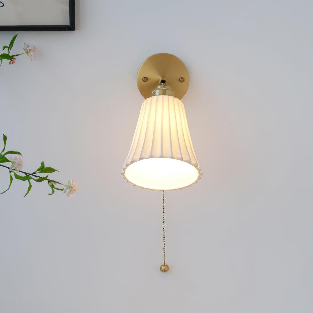 Nominex kinkiet ceramiczny w stylu vintage