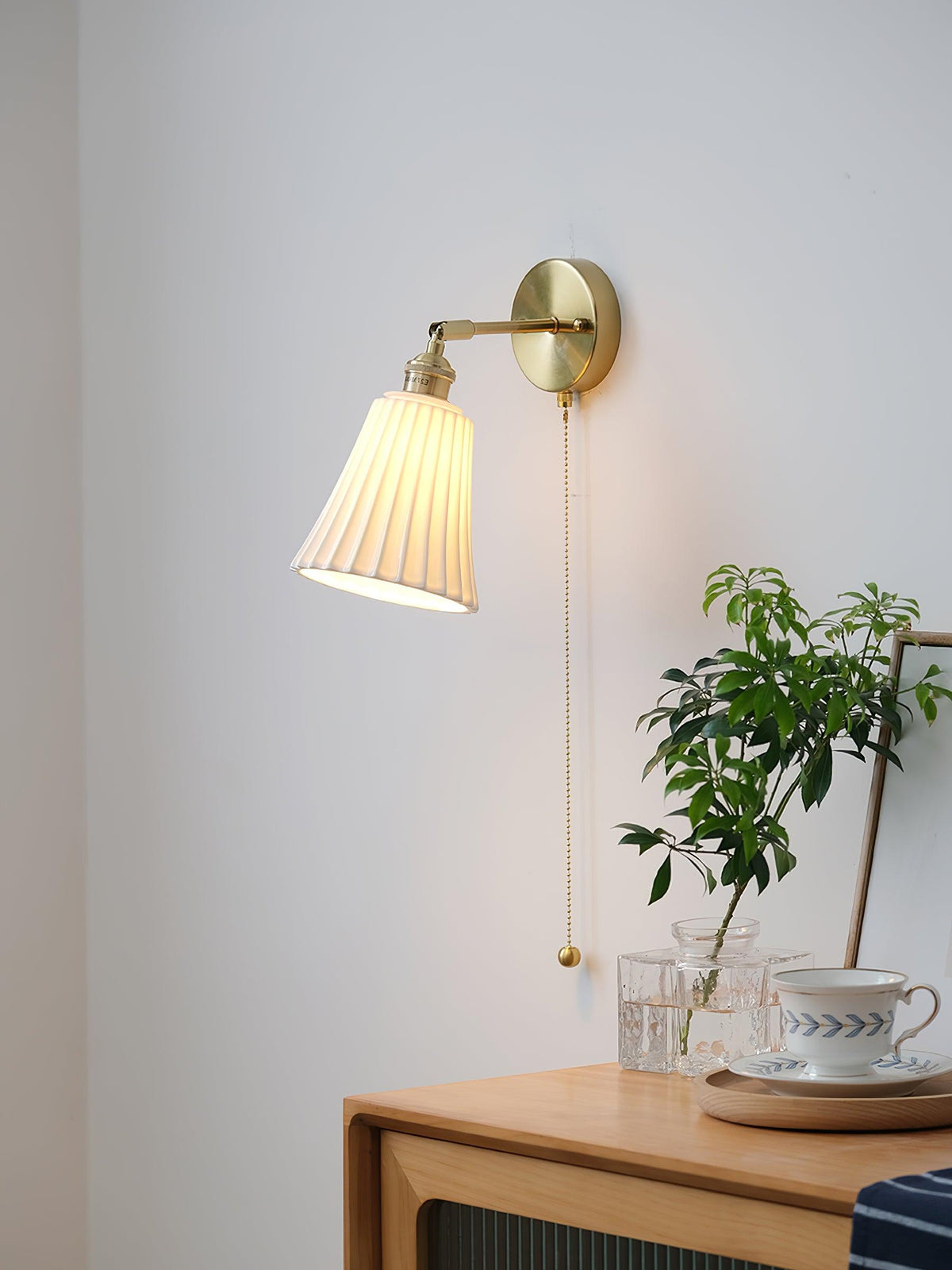 Nominex kinkiet ceramiczny w stylu vintage