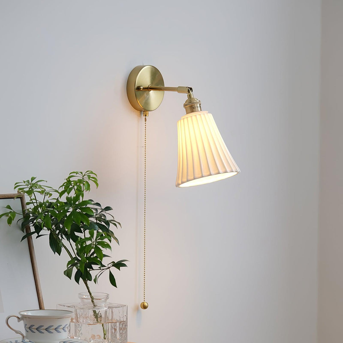 Nominex kinkiet ceramiczny w stylu vintage