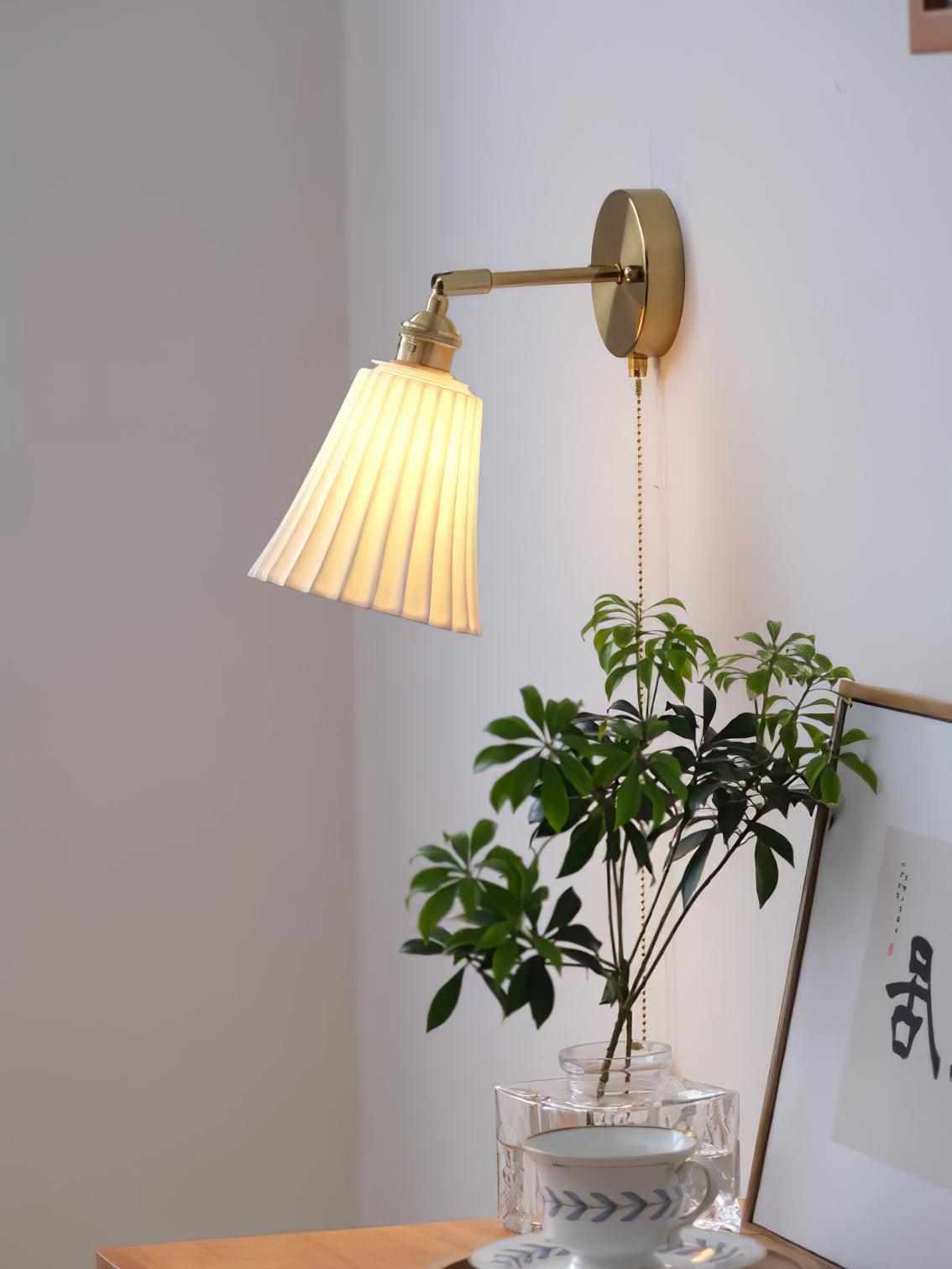 Nominex kinkiet ceramiczny w stylu vintage