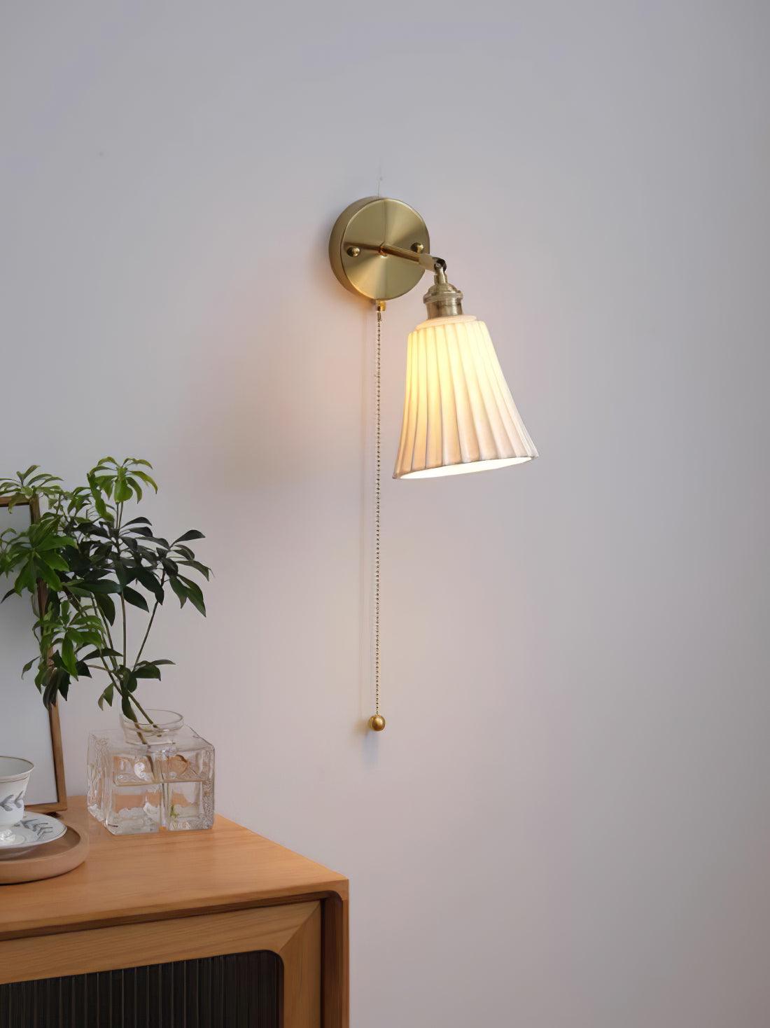 Nominex kinkiet ceramiczny w stylu vintage