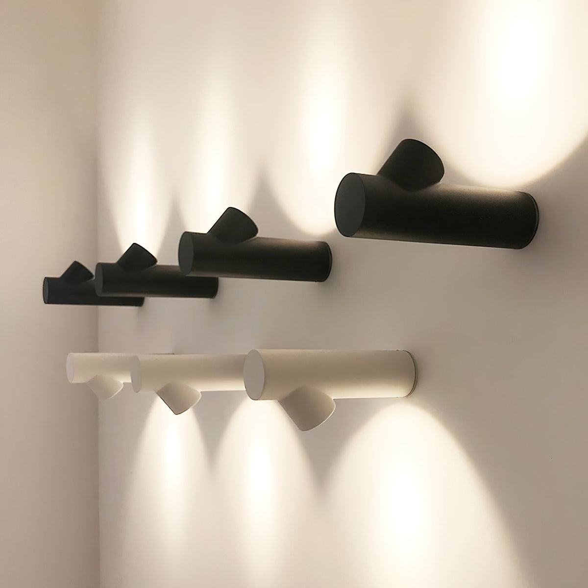 Pipeline nowoczesny minimalistyczny kinkiet rura