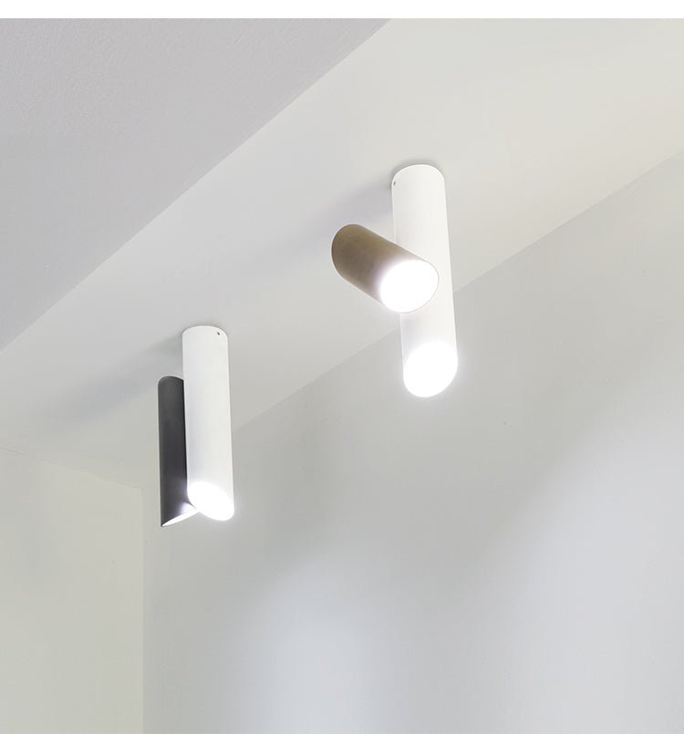 Teu nowoczesna minimalistyczna lampa sufitowa w kształcie rur