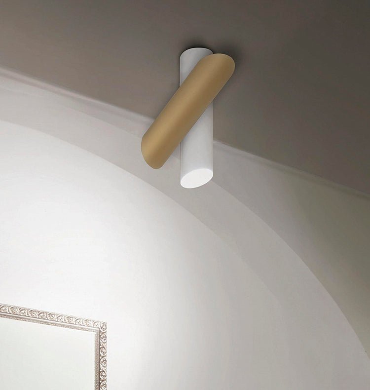 Teu nowoczesna minimalistyczna lampa sufitowa w kształcie rur