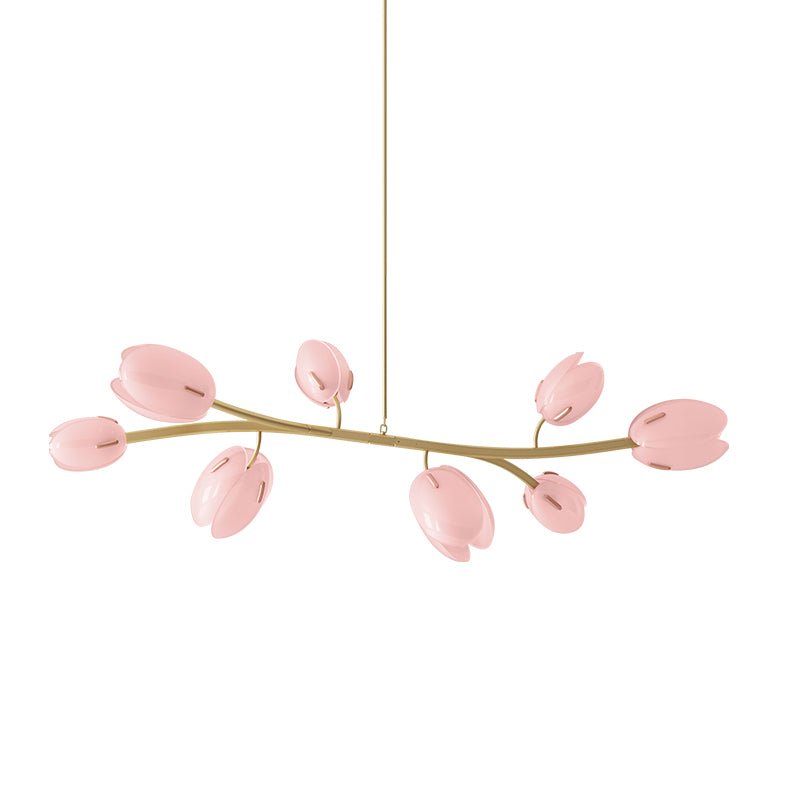 Blossom nowoczesny żyrandol ze szkła