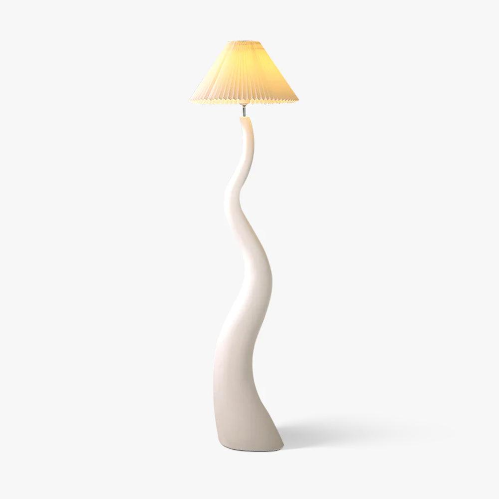 Bexyn lampy stojące ze szkła i płótna