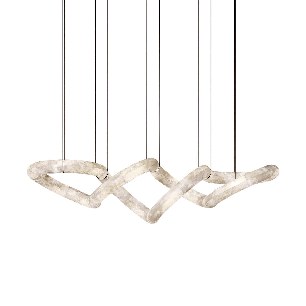 Albuelle żyrandol Alabaster