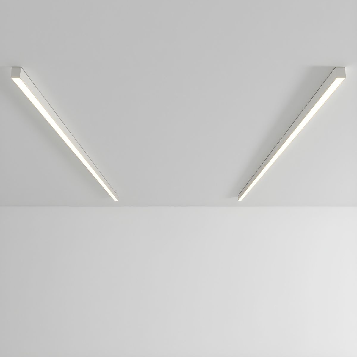 Somino lampa sufitowa liniowa ultra cienka minimalistyczna funkcjonalna