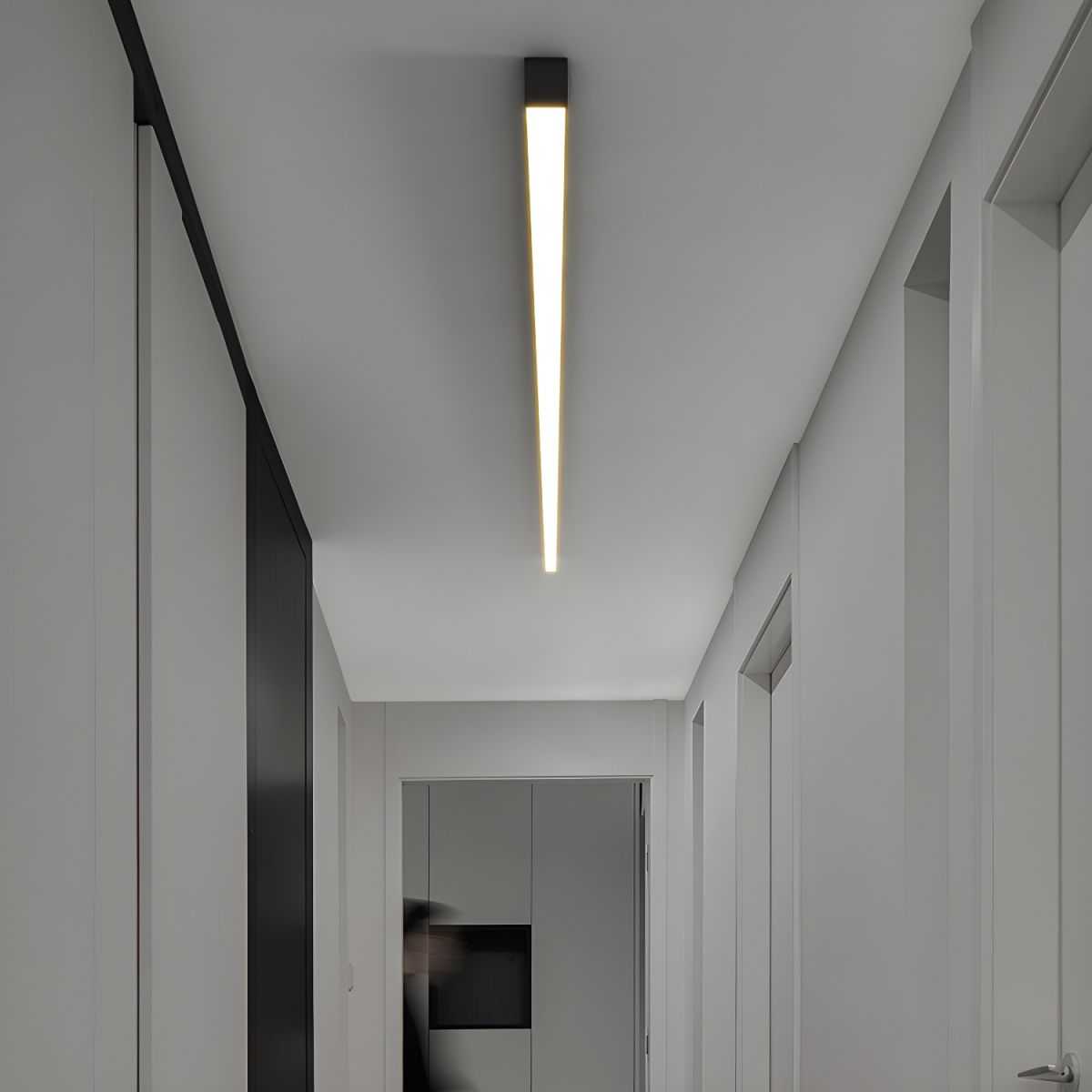 Somino lampa sufitowa liniowa ultra cienka minimalistyczna funkcjonalna