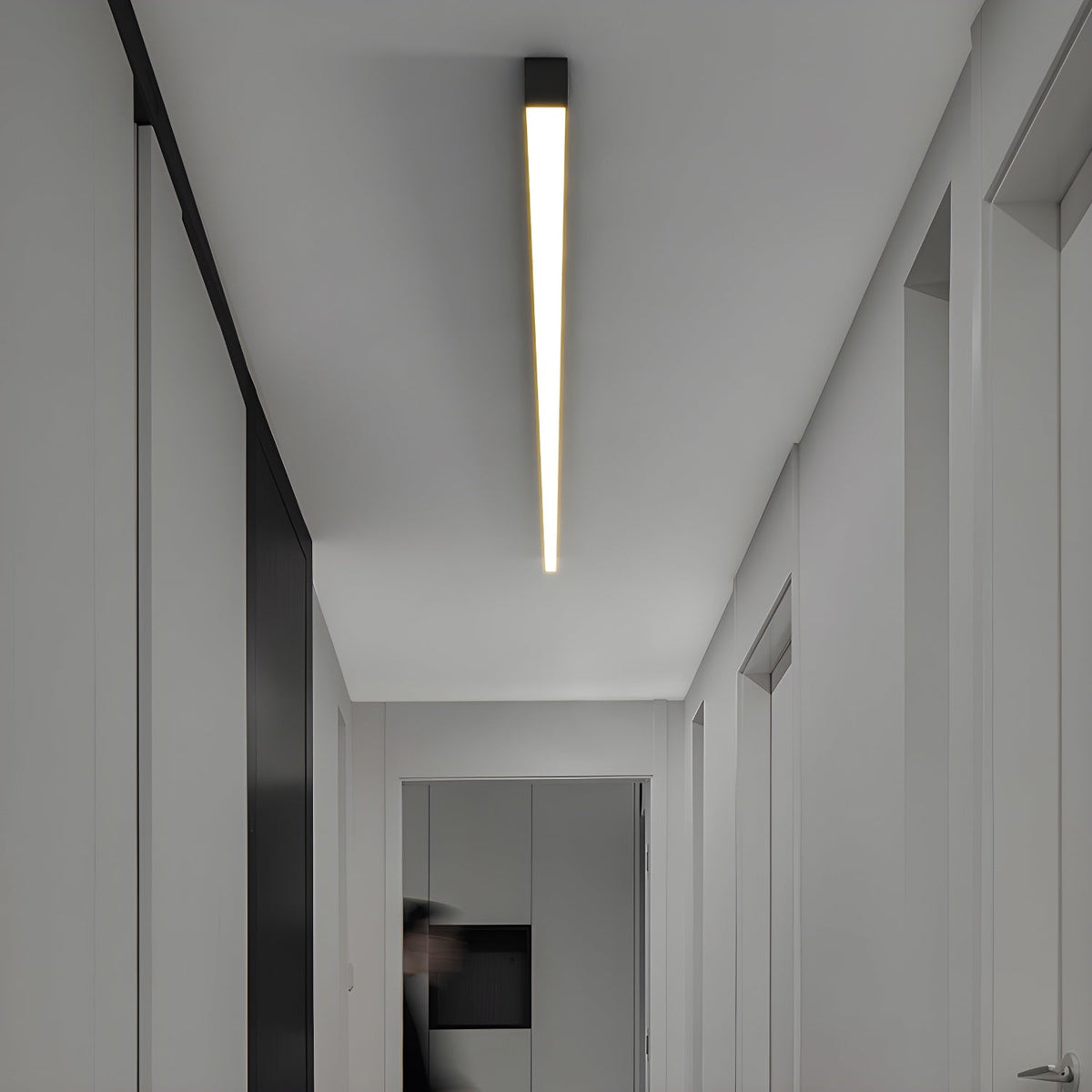 Somino lampa sufitowa liniowa ultra cienka minimalistyczna funkcjonalna