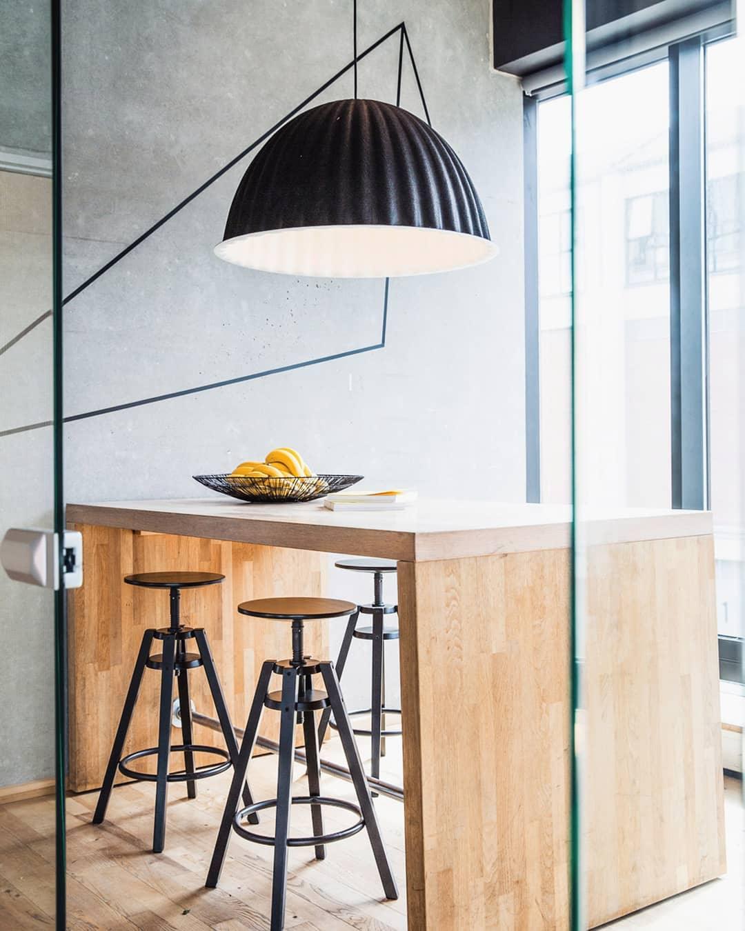 Dinora wisząca lampa wełniana w stylu klasycznym