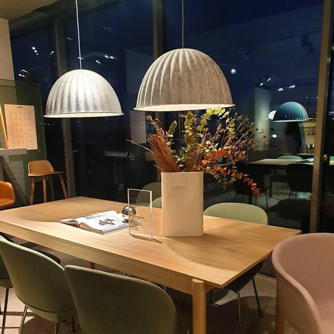 Dinora wisząca lampa wełniana w stylu klasycznym