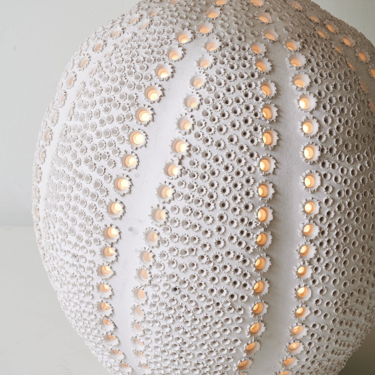 Sux ceramiczna lampa stołowa z płótna