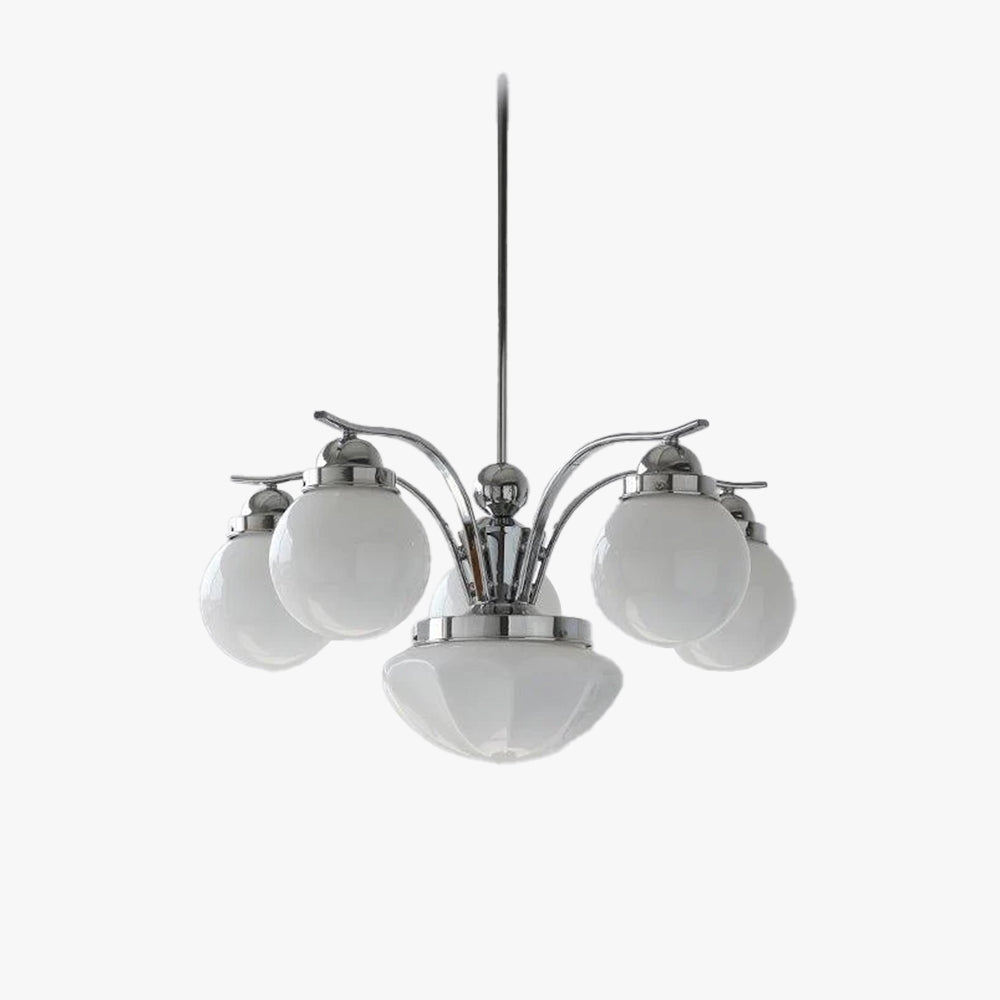 Candy żyrandol w kształcie kuli ze szkła