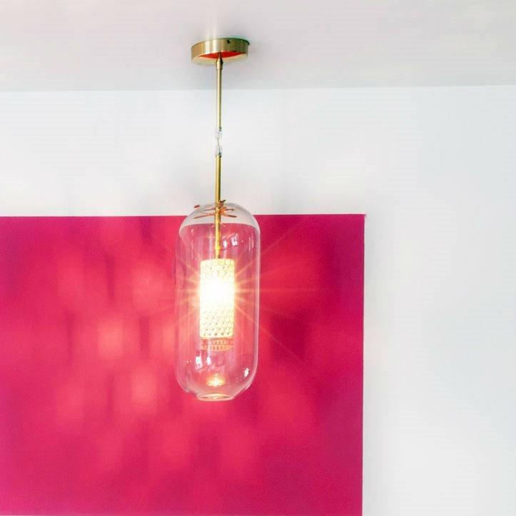 Sypharil minimalistyczna lampa wisząca ze szkła