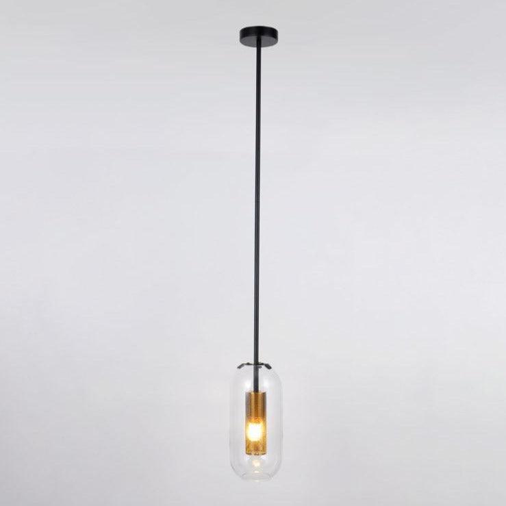 Sypharil minimalistyczna lampa wisząca ze szkła