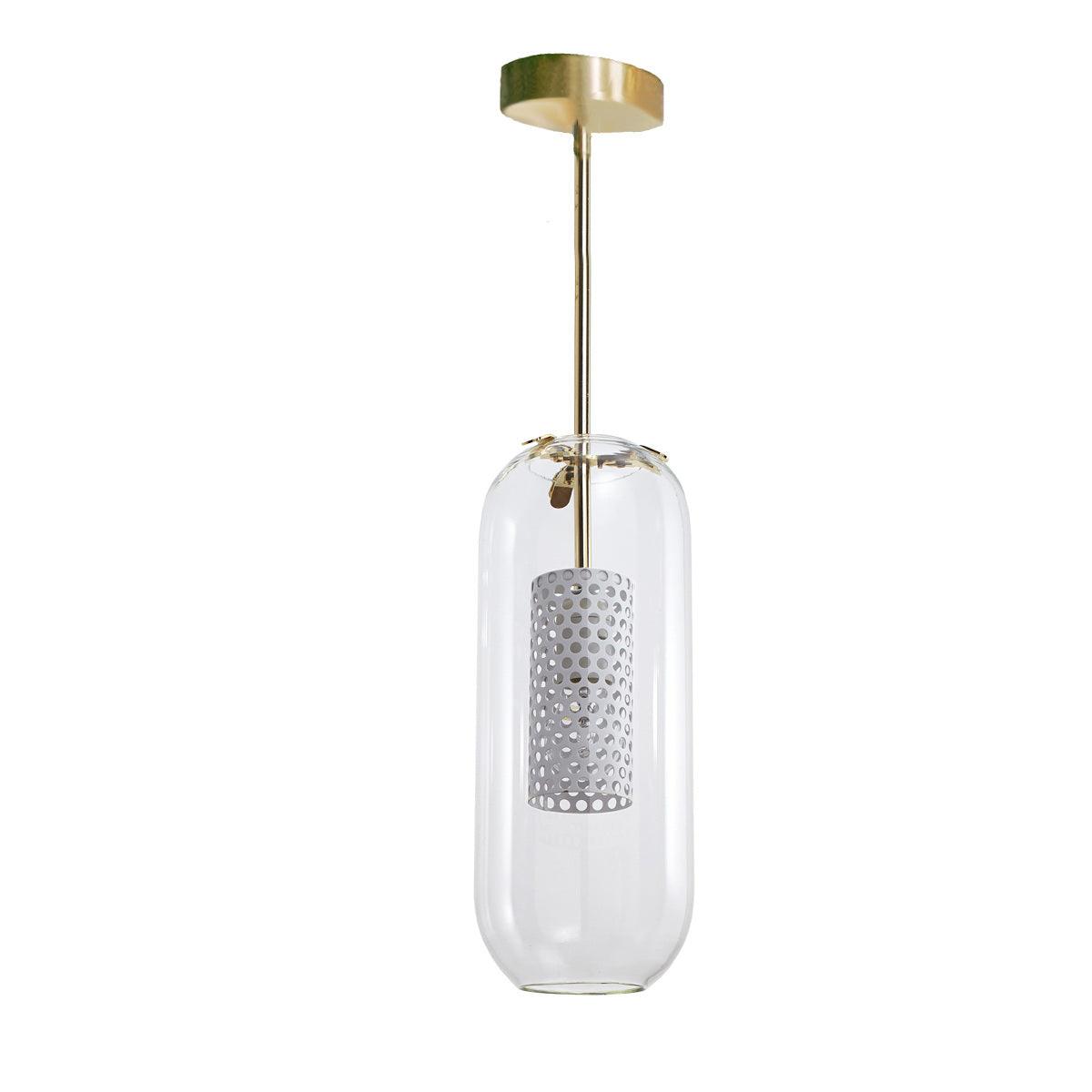 Sypharil minimalistyczna lampa wisząca ze szkła