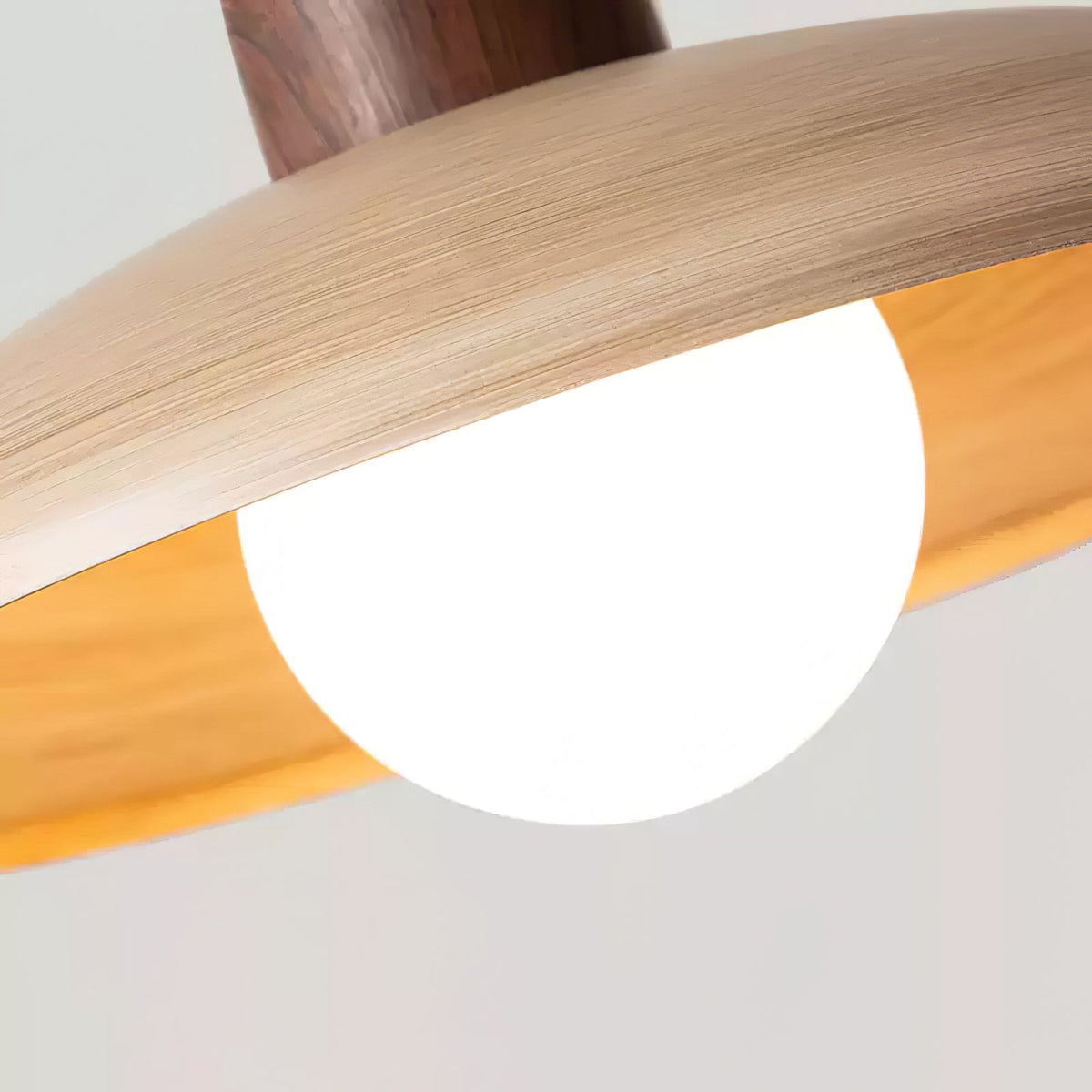 Sorinelia lampa wisząca w kolorze drewna PE Retro