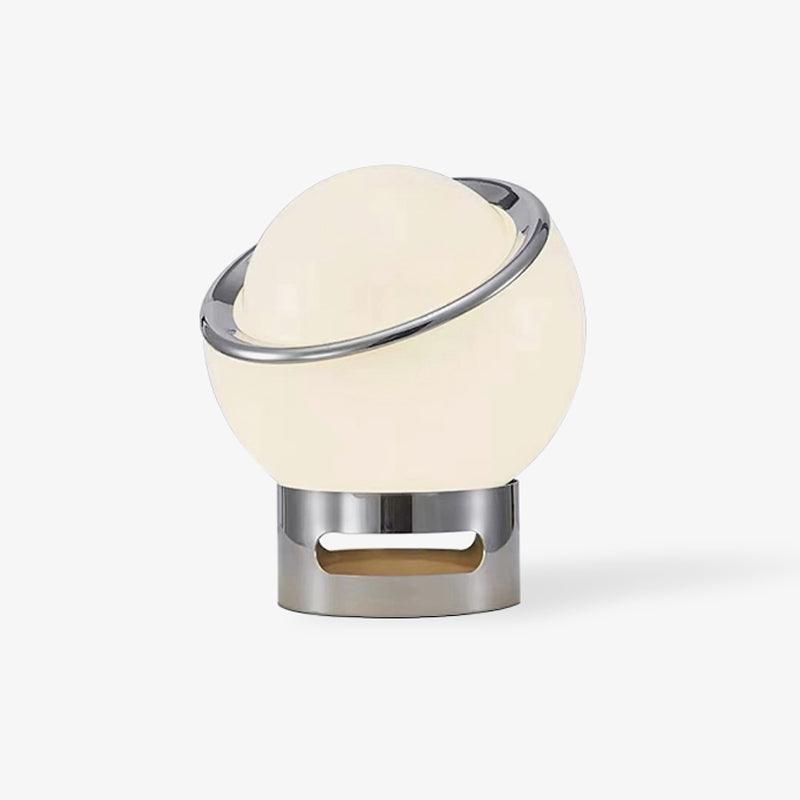 Halonce stalowa lampa stołowa o nowoczesnym designie