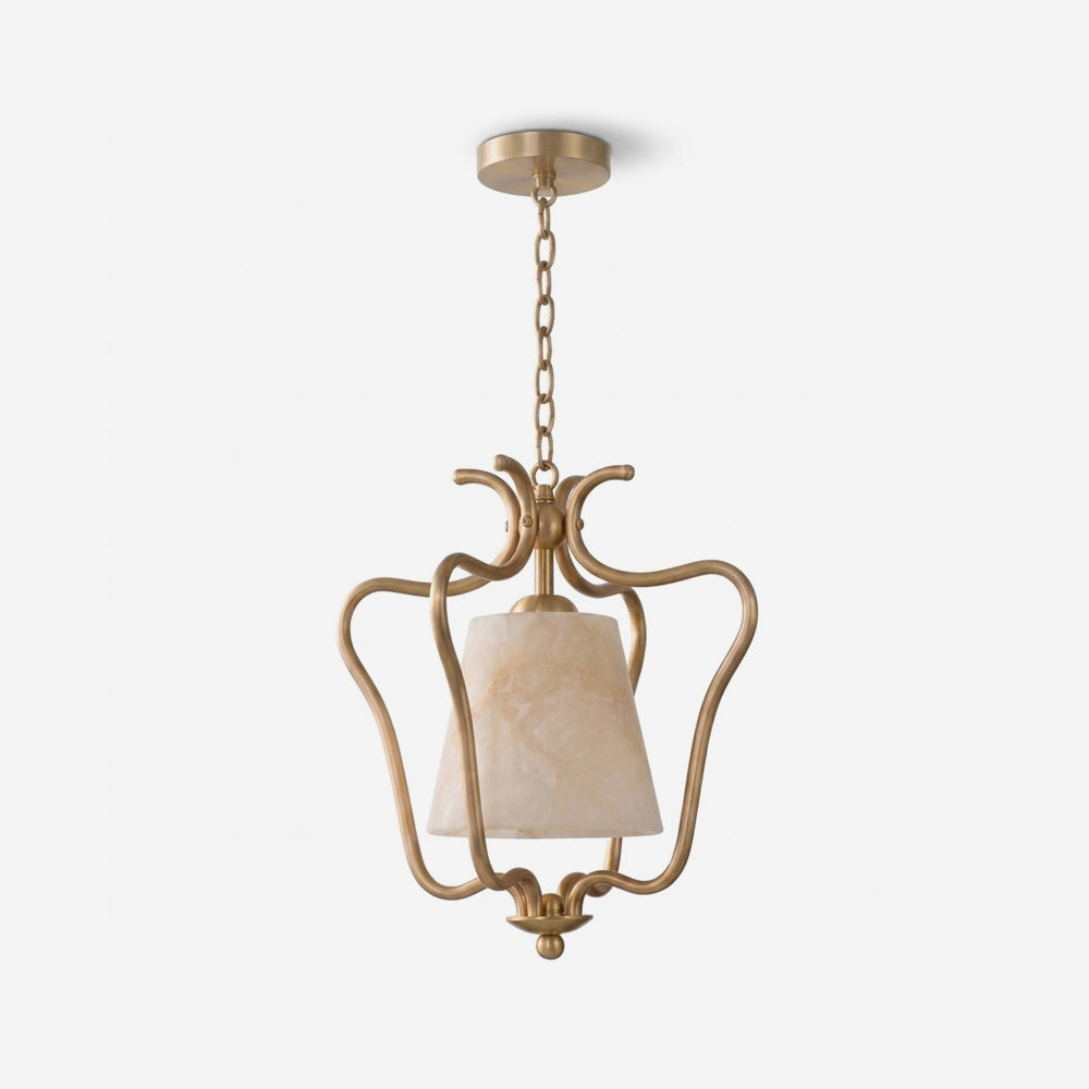Ashenford Lampa Wisząca Z Alabastru