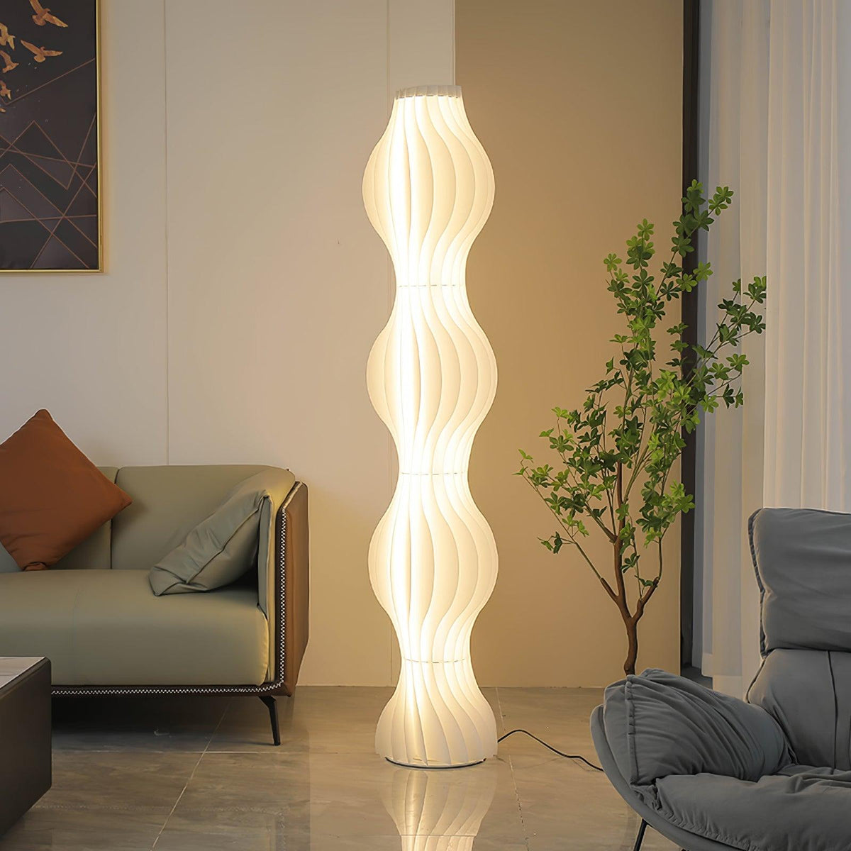 Dotha nowoczesna lampa stojąca