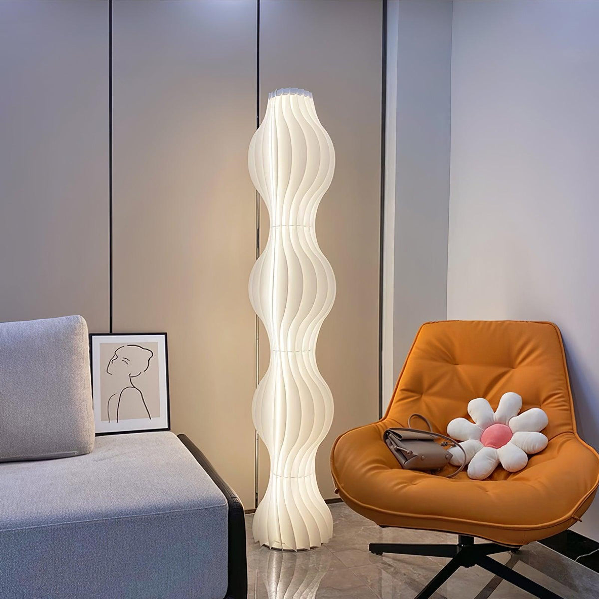 Dotha nowoczesna lampa stojąca