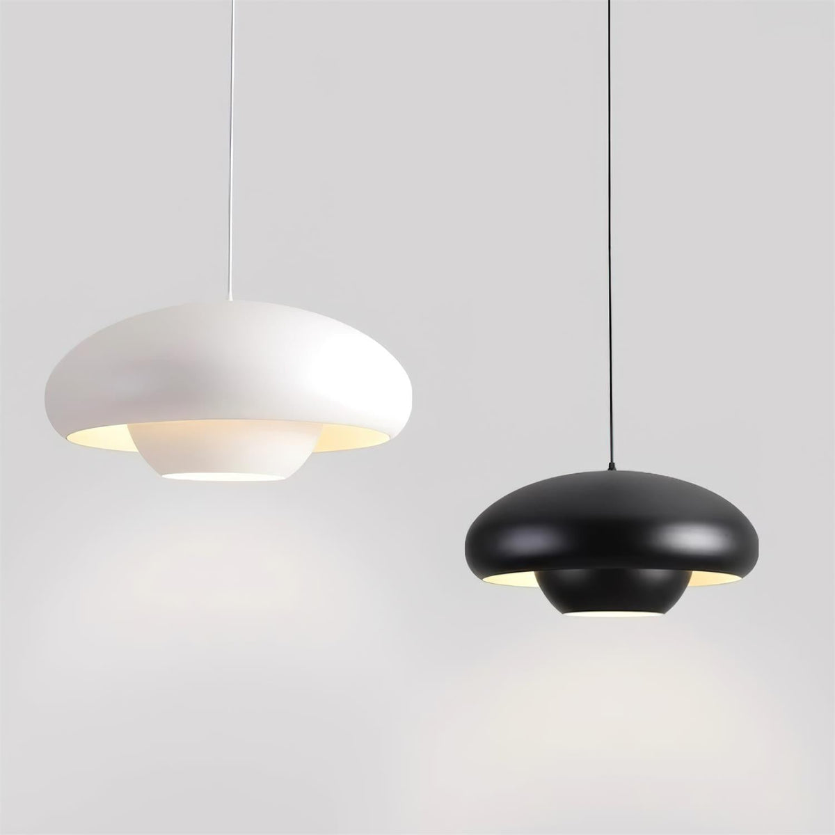 Duvio lampa wisząca czarna