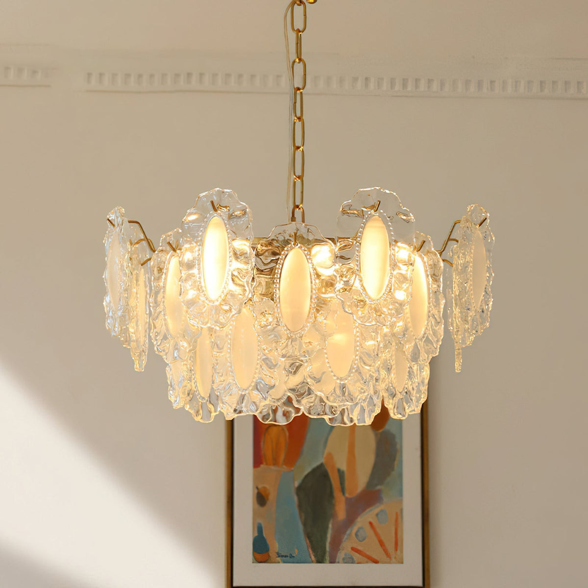 Cirarella żyrandol ze szkła