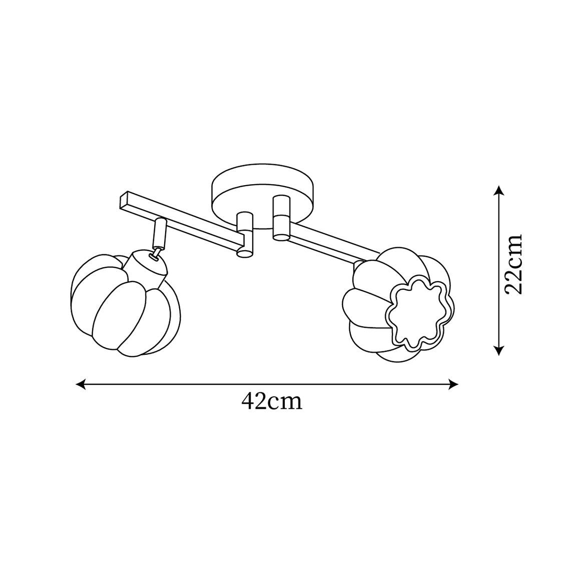 Sororeon lampa sufitowa