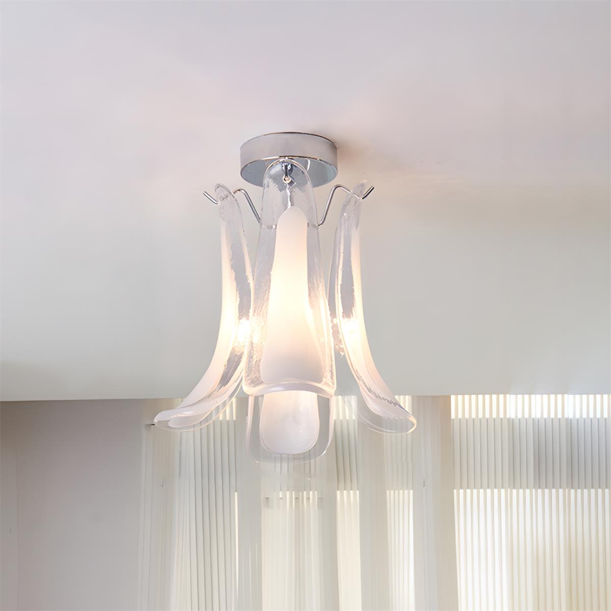 Lampa sufitowa Oreleeria ze szkła