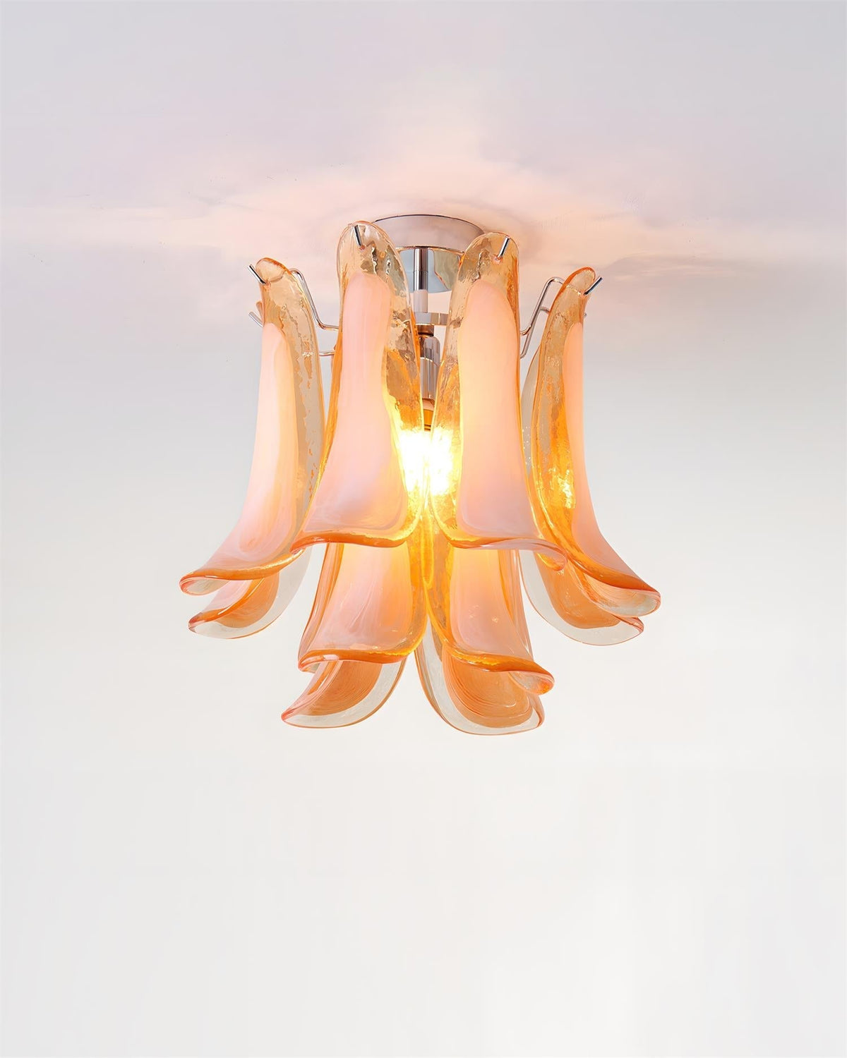 Lampa sufitowa Oreleeria ze szkła