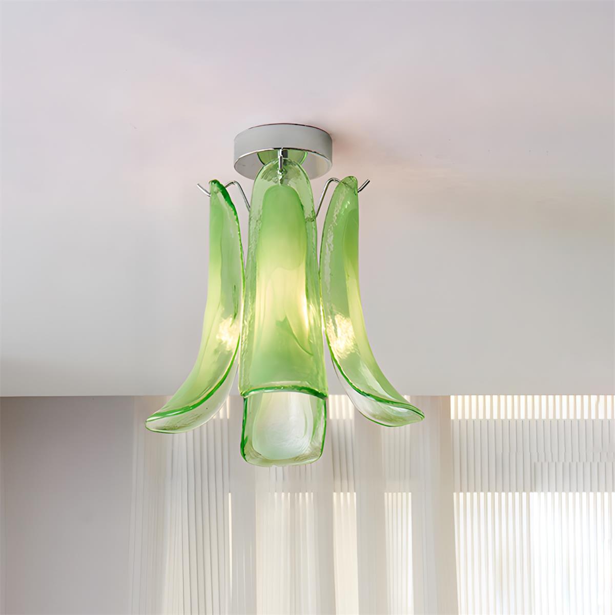 Lampa sufitowa Oreleeria ze szkła