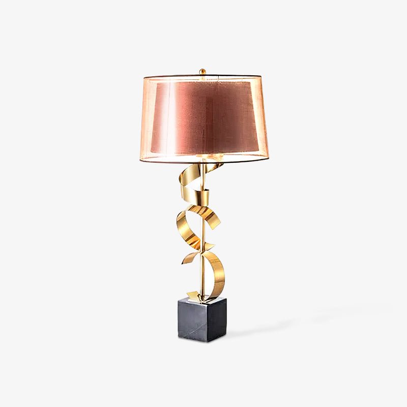 Seraph Luxe lampa stołowa z płótna