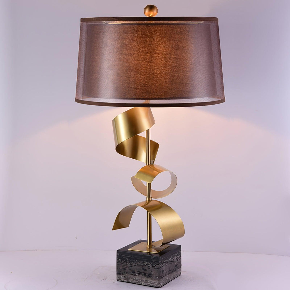 Seraph Luxe lampa stołowa z płótna