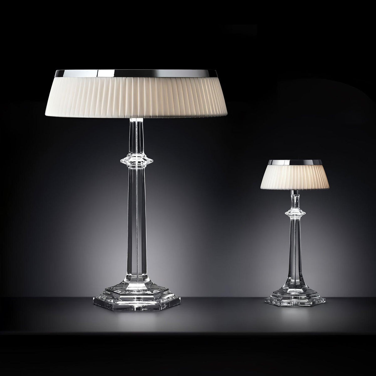 Haloza elegancka lampa stołowa z płótna