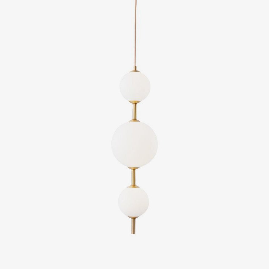 Velloran wisząca lampa z miedzi i plastiku