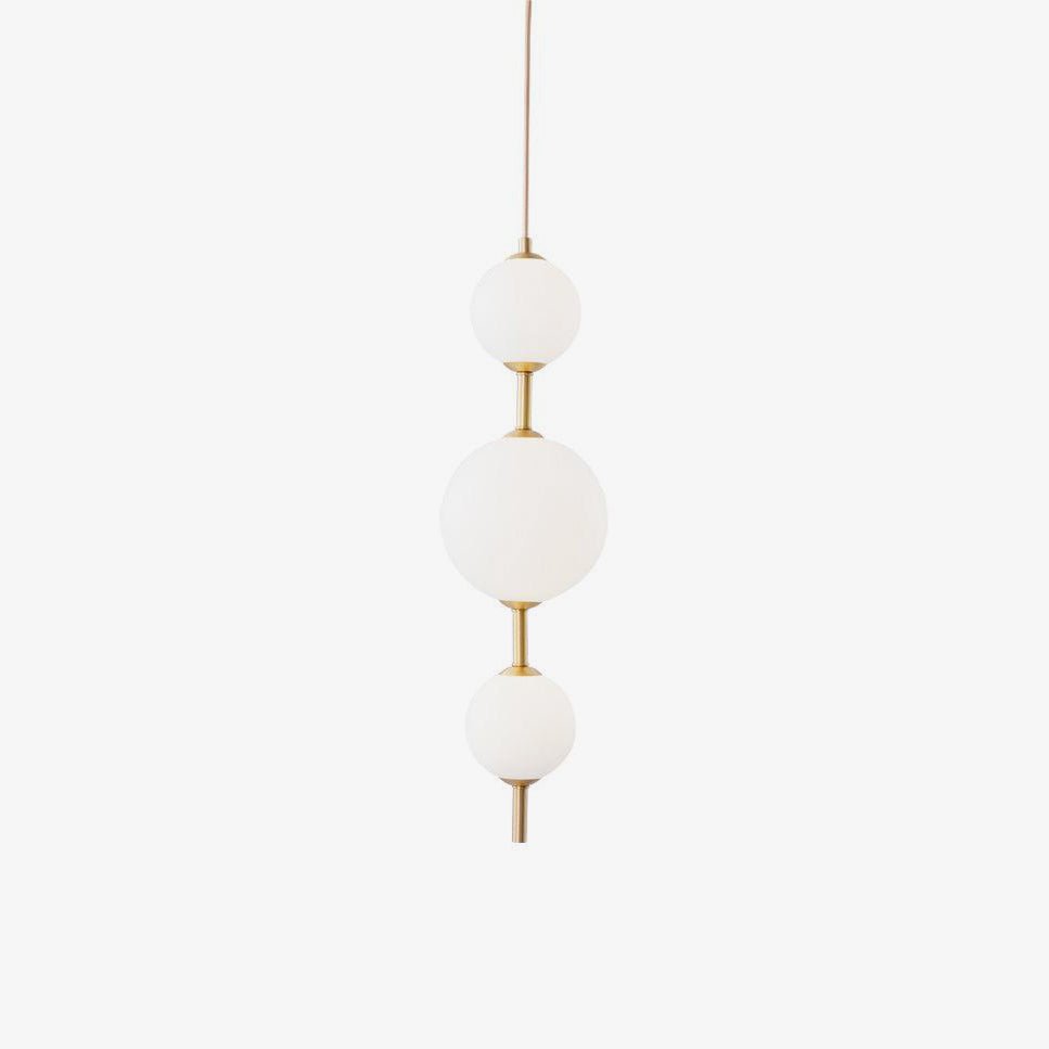 Velloran wisząca lampa z miedzi i plastiku