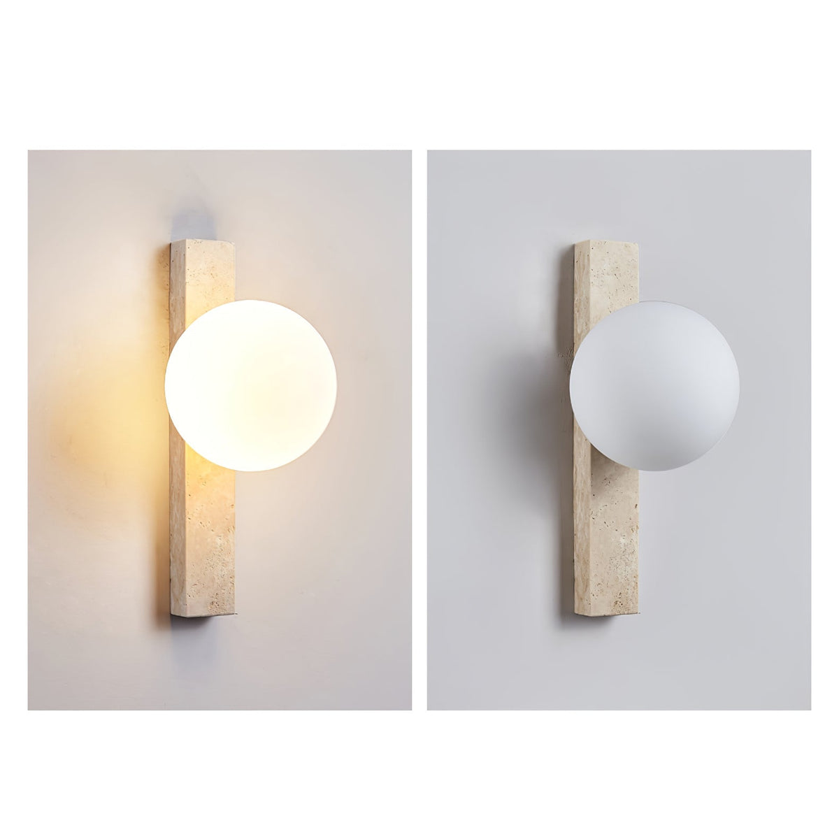Kinkiet Travertine Valoaria