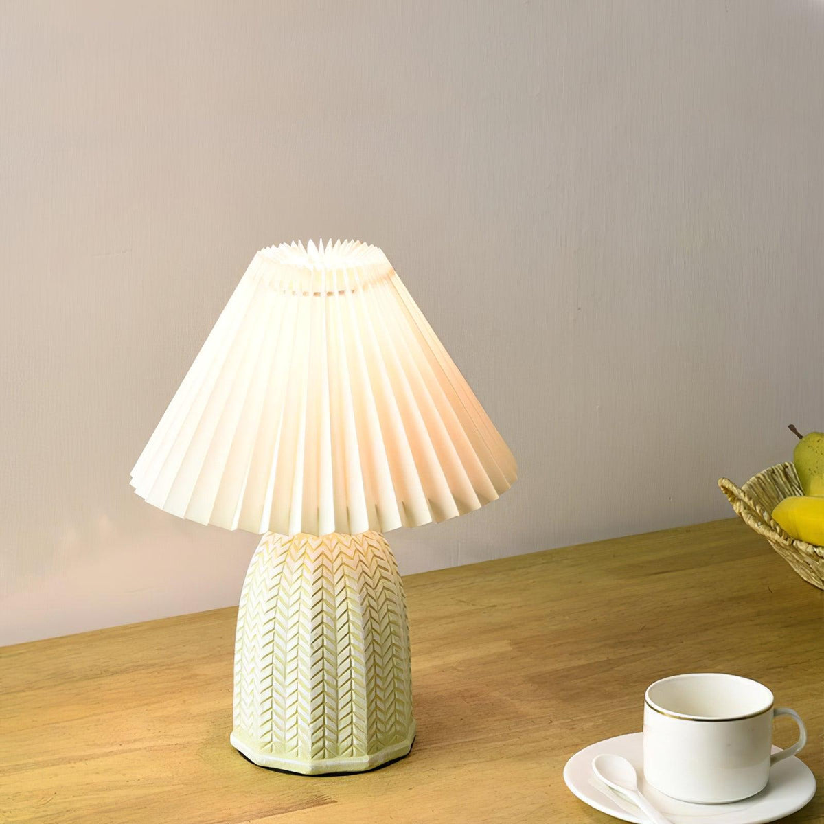 Xenlor lampa stołowa vintage ze szkła
