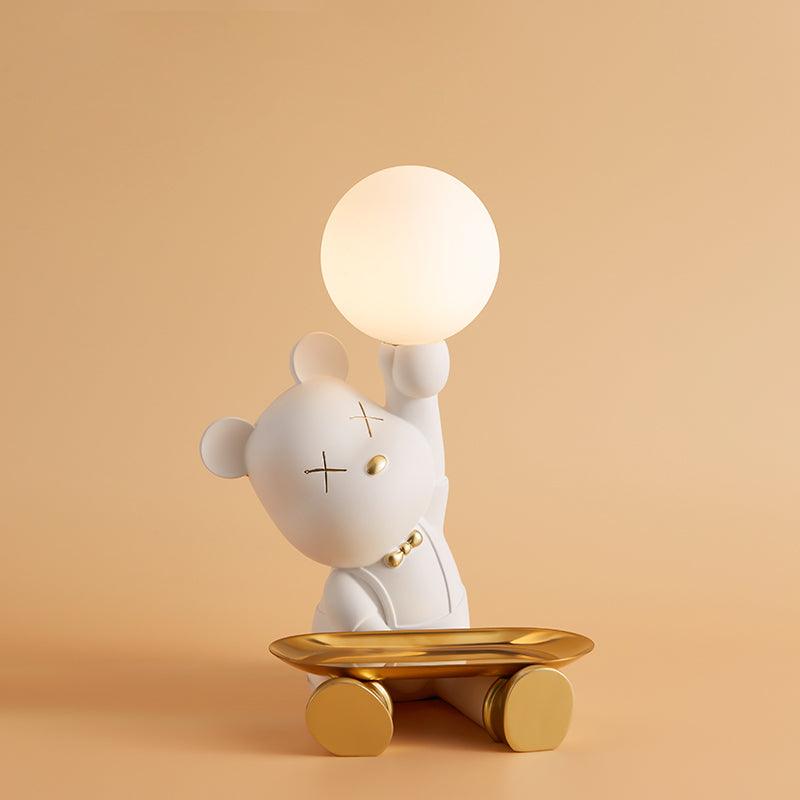 Wondel artystyczna lampa stołowa ze żywicy