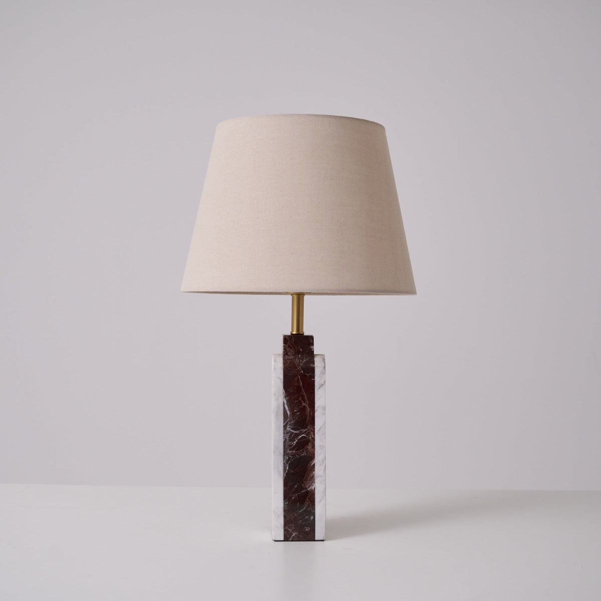 Jovix nowoczesna lampa stołowa z marmuru