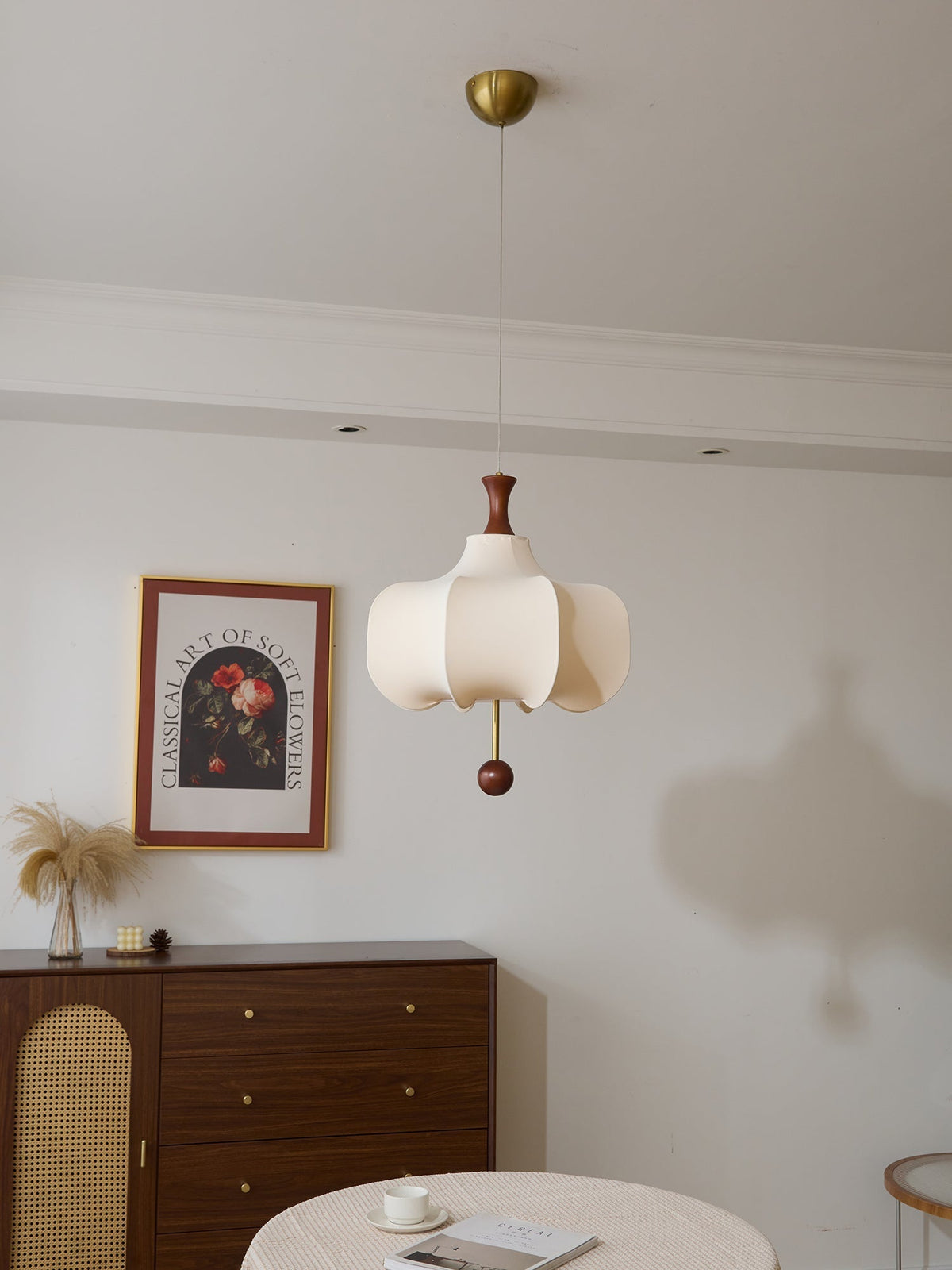 Venoryra żyrandol wiszący z drewna w stylu Premium Elegance Cloud