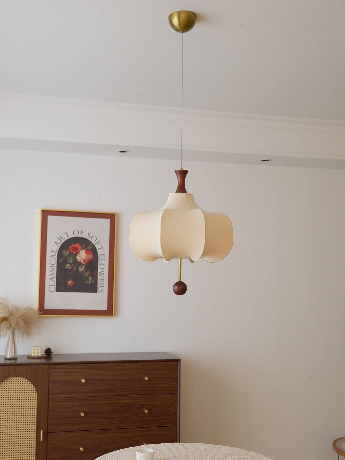 Venoryra żyrandol wiszący z drewna w stylu Premium Elegance Cloud
