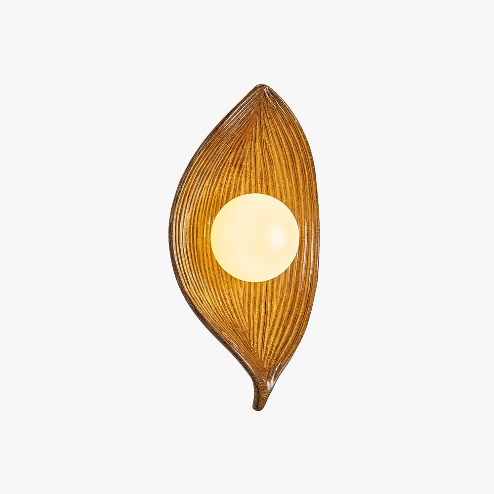 Aria nowoczesna lampa ścienna LED czarny/biały/drewno salon