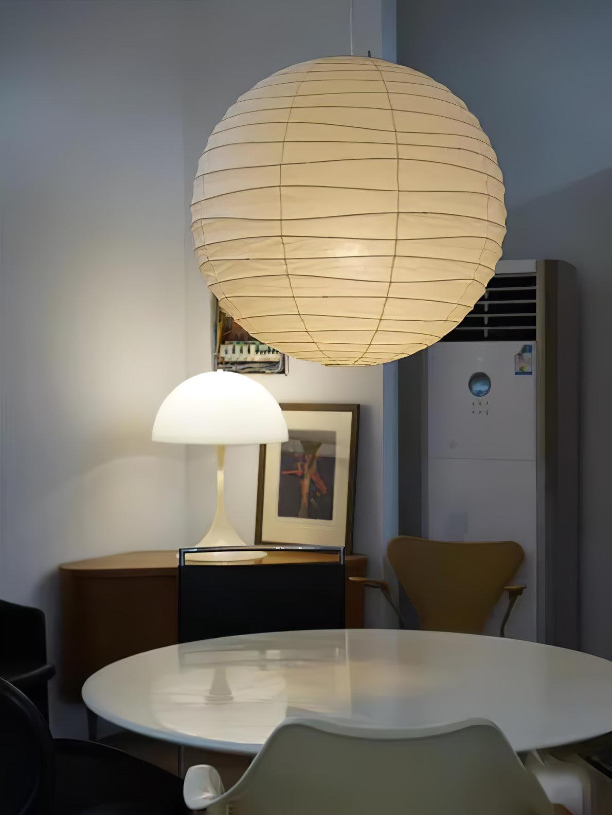 Lunalora papierowa lampa wisząca w stylu vintage