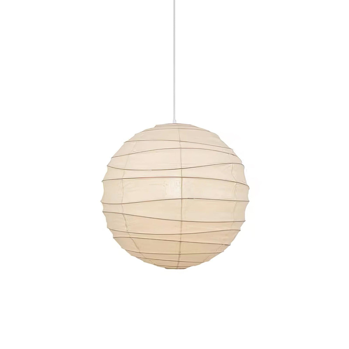 Lunalora papierowa lampa wisząca w stylu vintage