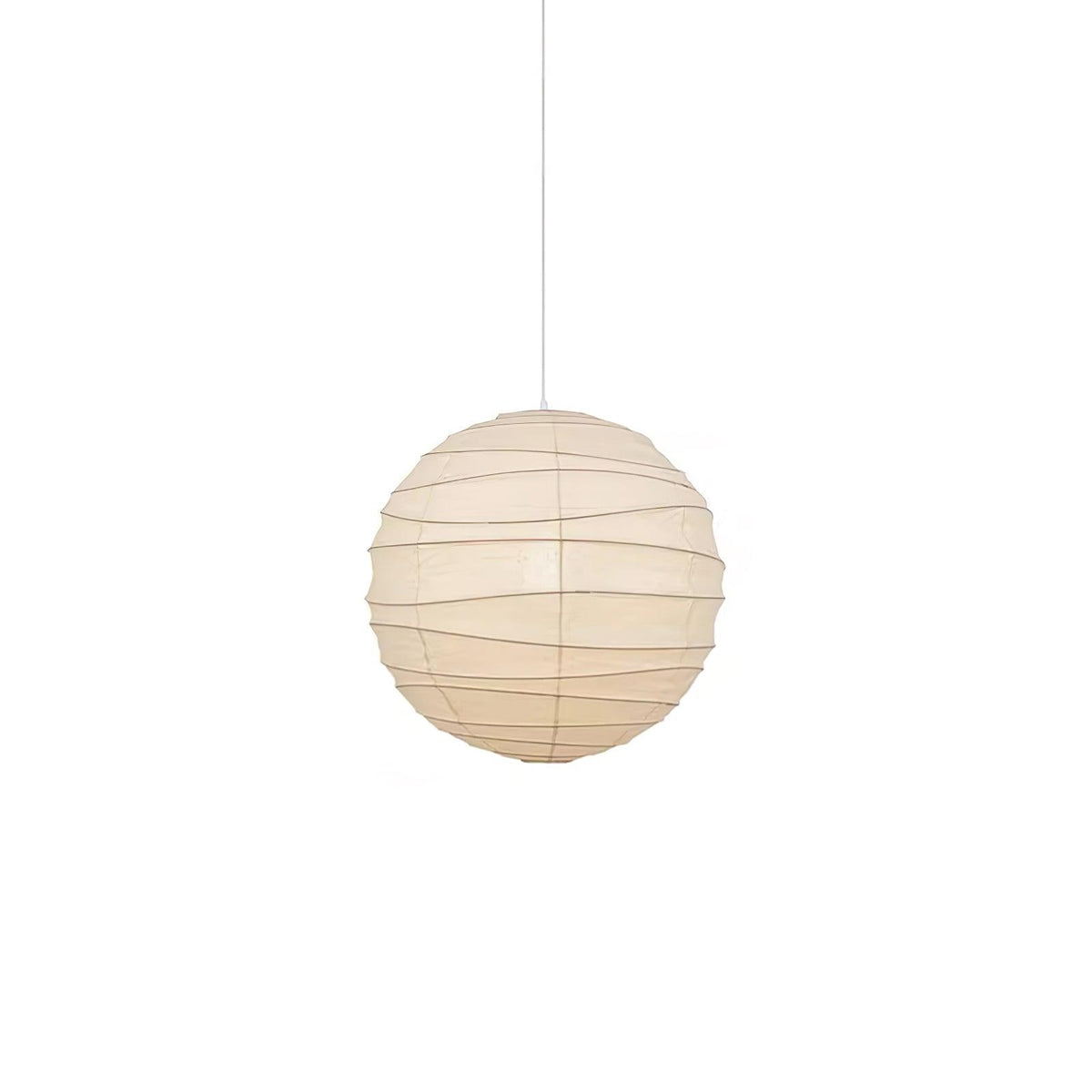 Lunalora papierowa lampa wisząca w stylu vintage