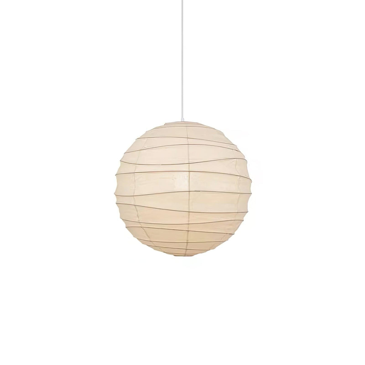 Lunalora papierowa lampa wisząca w stylu vintage