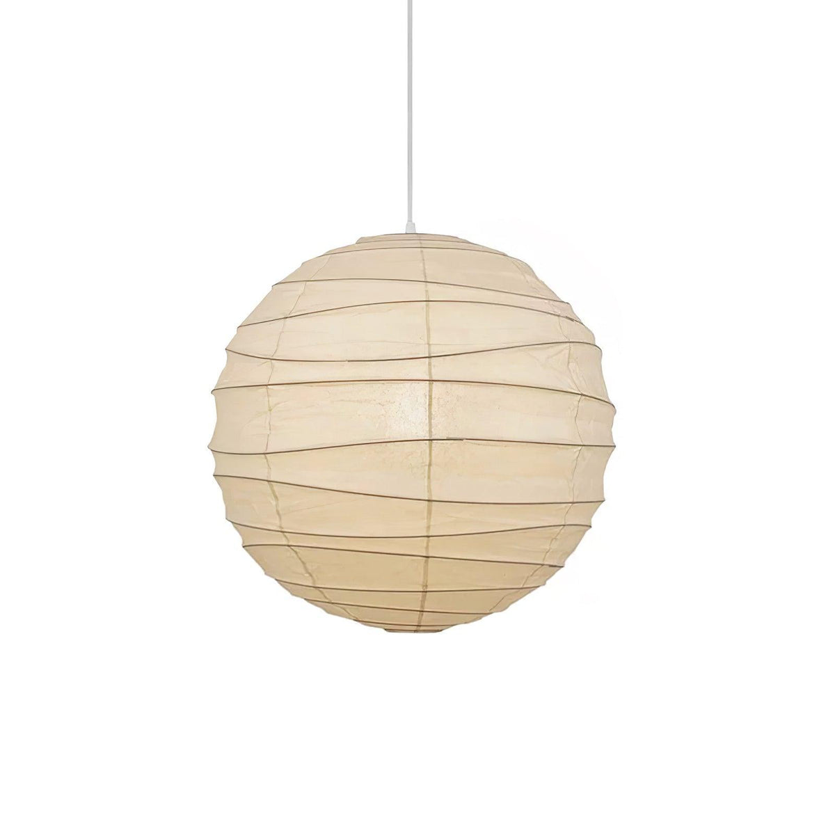 Lunalora papierowa lampa wisząca w stylu vintage